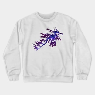 Seadragons Seahorse Dark Purple Crewneck Sweatshirt